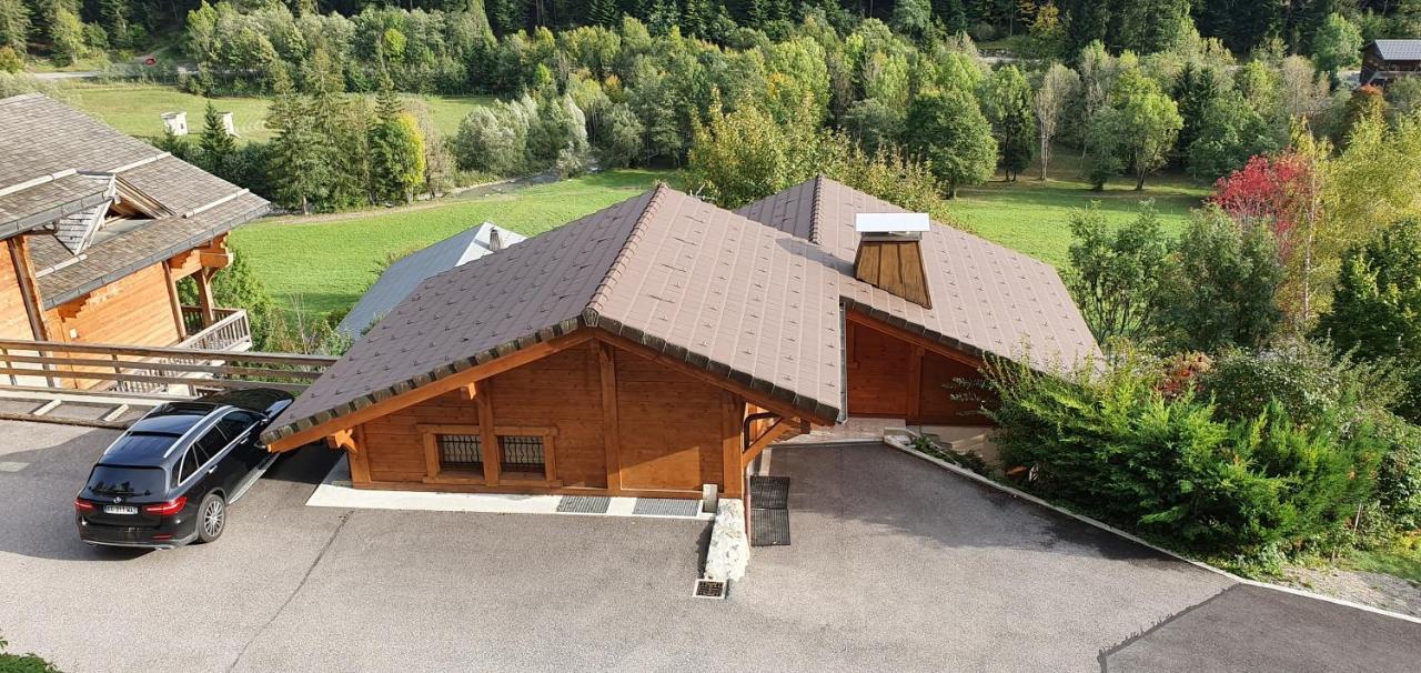 Bienvenue Dans Notre Chalet! Appartement Les Sitelles 大博尔南 外观 照片